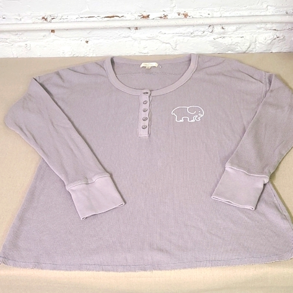 - IVORY ELLA Thermal Top Grey Size Small
